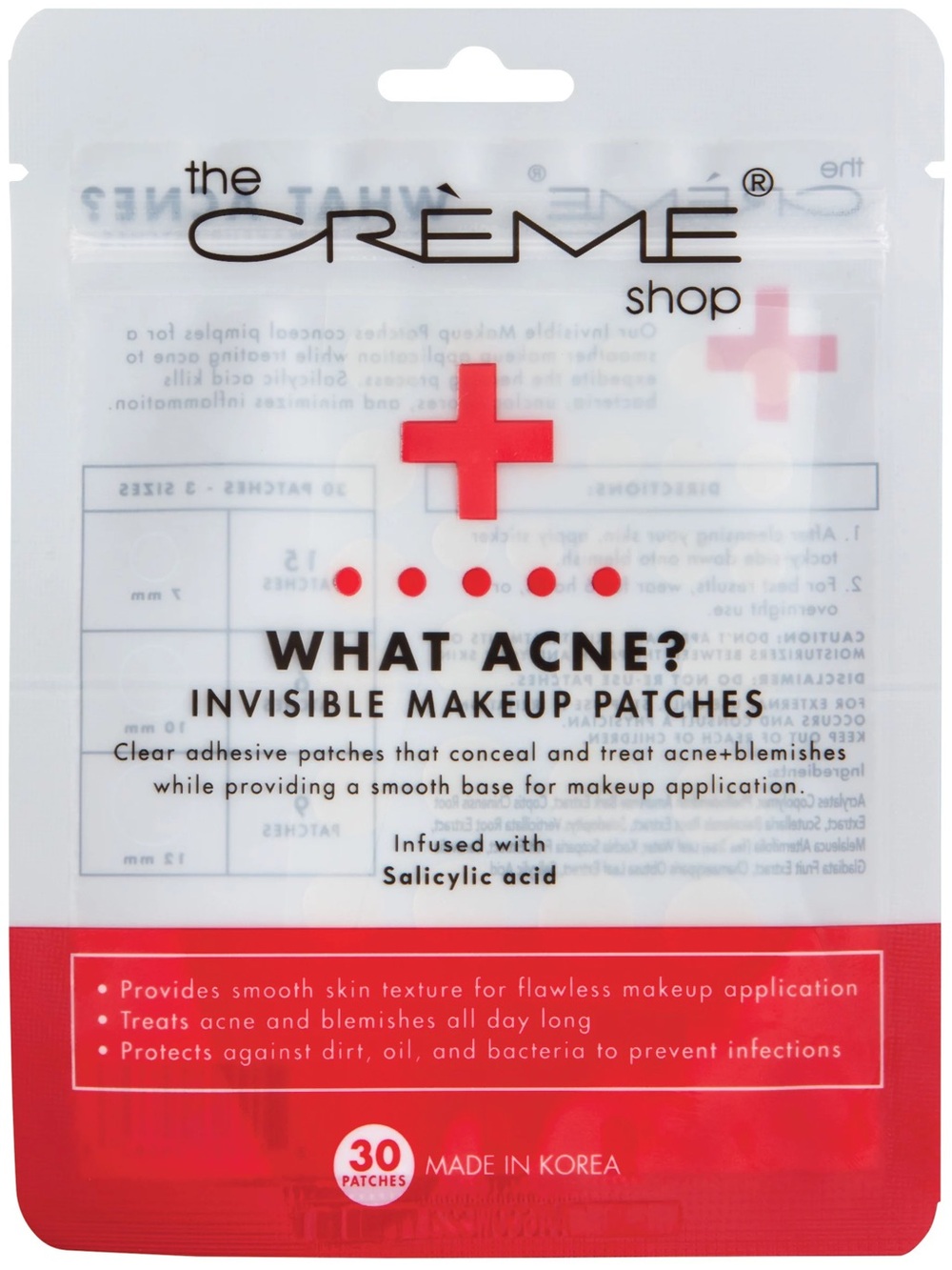 Buy Now - The Crème Shop What Acne? Invisible Makeup Patches